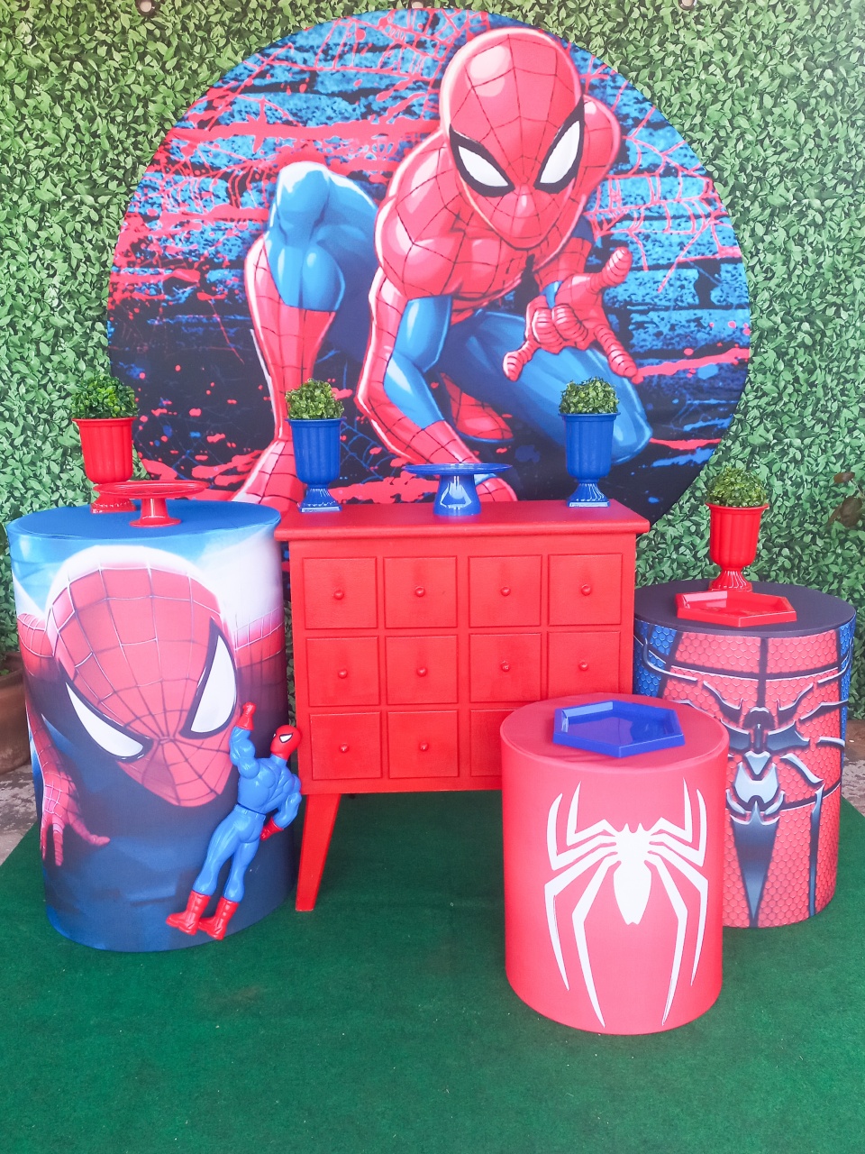 Homem Aranha - Silmara Decorações 