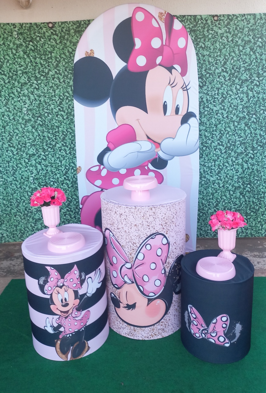 Minnie Rosa 03 - Silmara Decorações 