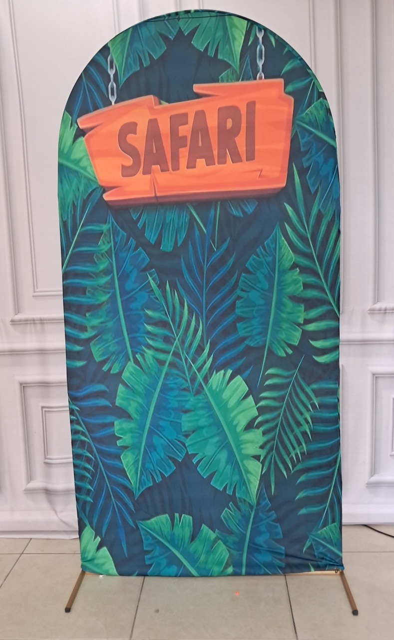 Tecido Painel Romano Safari - Silmara Decorações 
