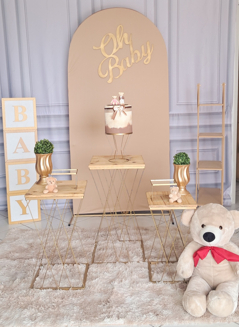 Chá de Bebê Luxo  - Silmara Decorações 