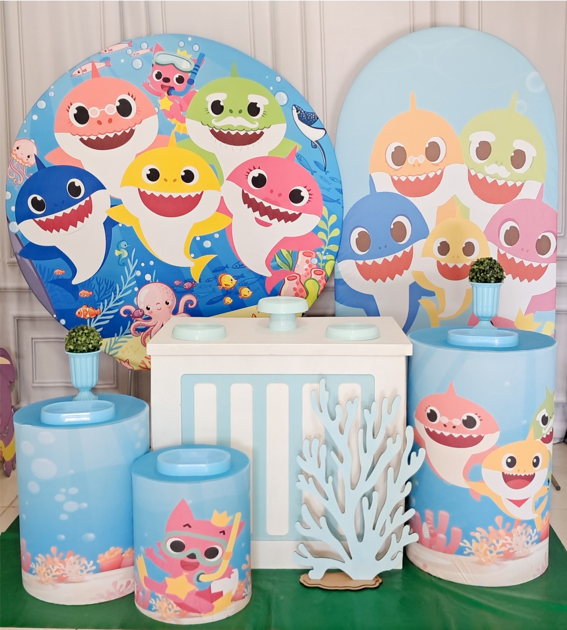 Baby Shark - Silmara Decorações 