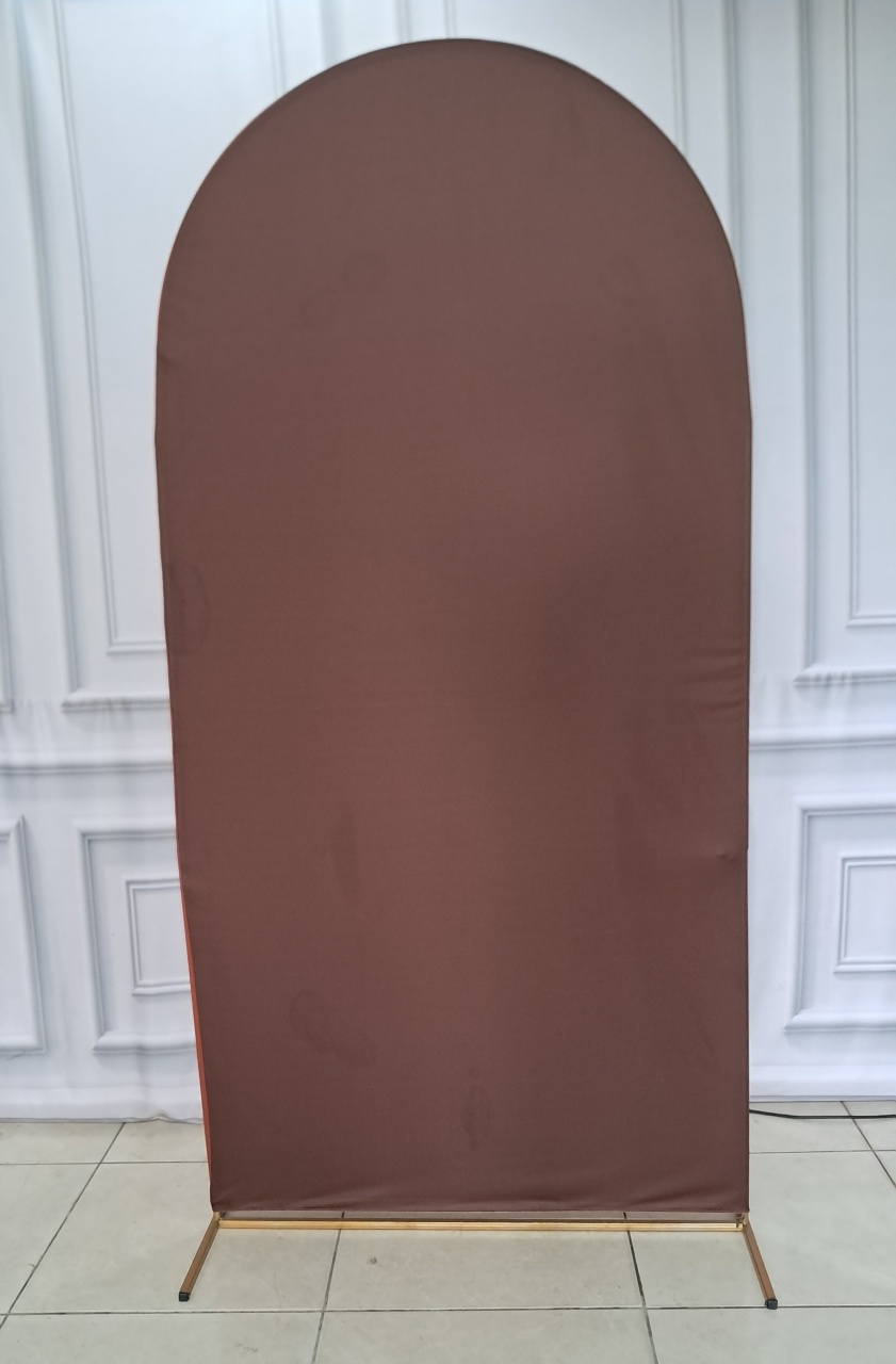 Tecido Painel Romano Marron - Silmara Decorações 