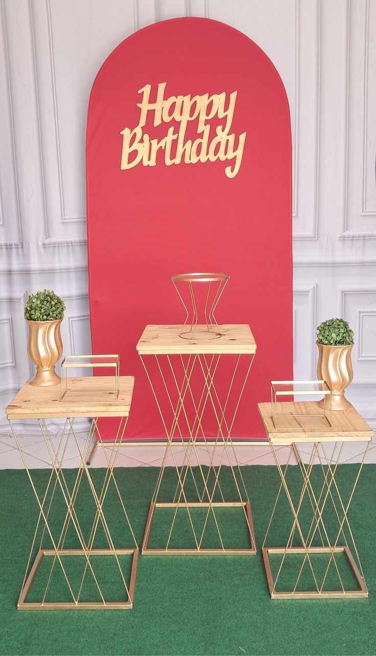 Kit Vermelho Luxo   - Silmara Decorações 