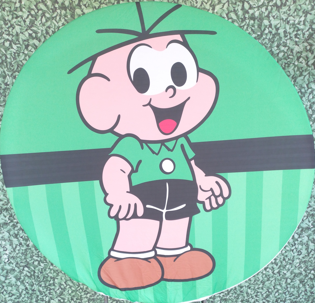 Tecido Painel Redondo Cebolinha - Silmara Decorações 