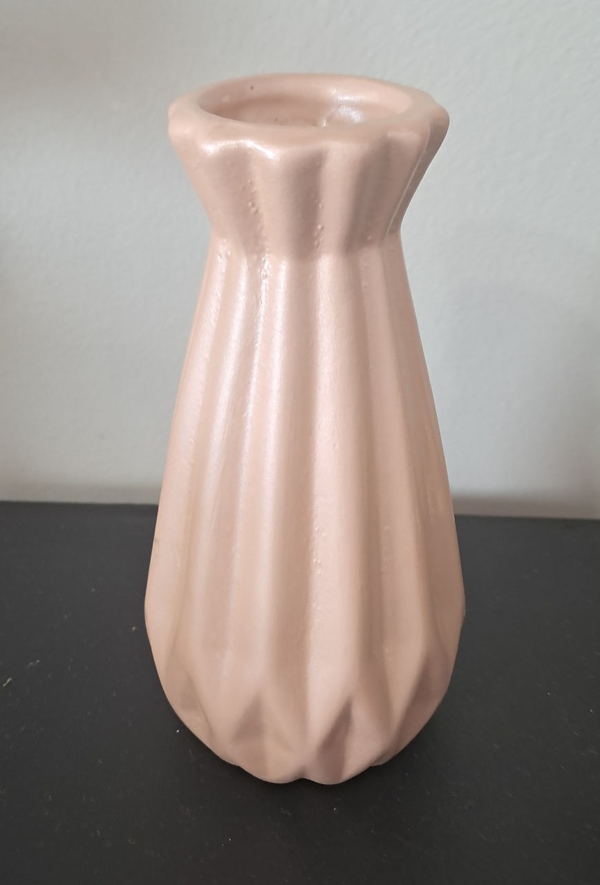 Vaso Cerâmico Rosè P - Silmara Decorações 