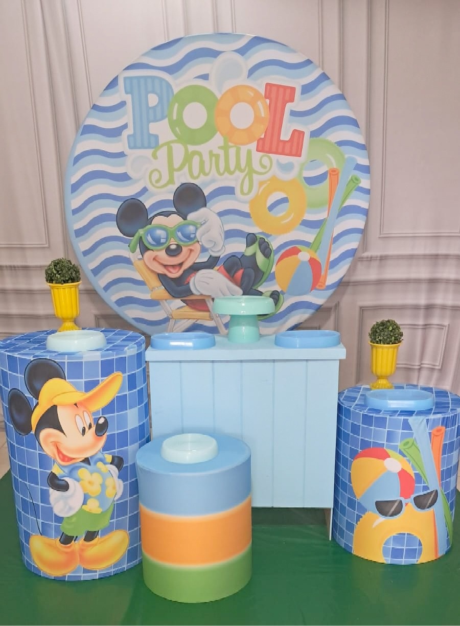 Mikey Pool Party   - Silmara Decorações 