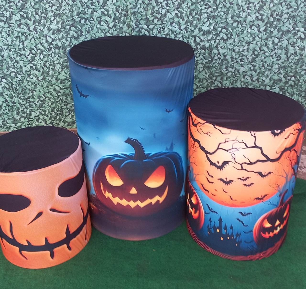 Tecido Capa de Cilindro Halloween - Silmara Decorações 