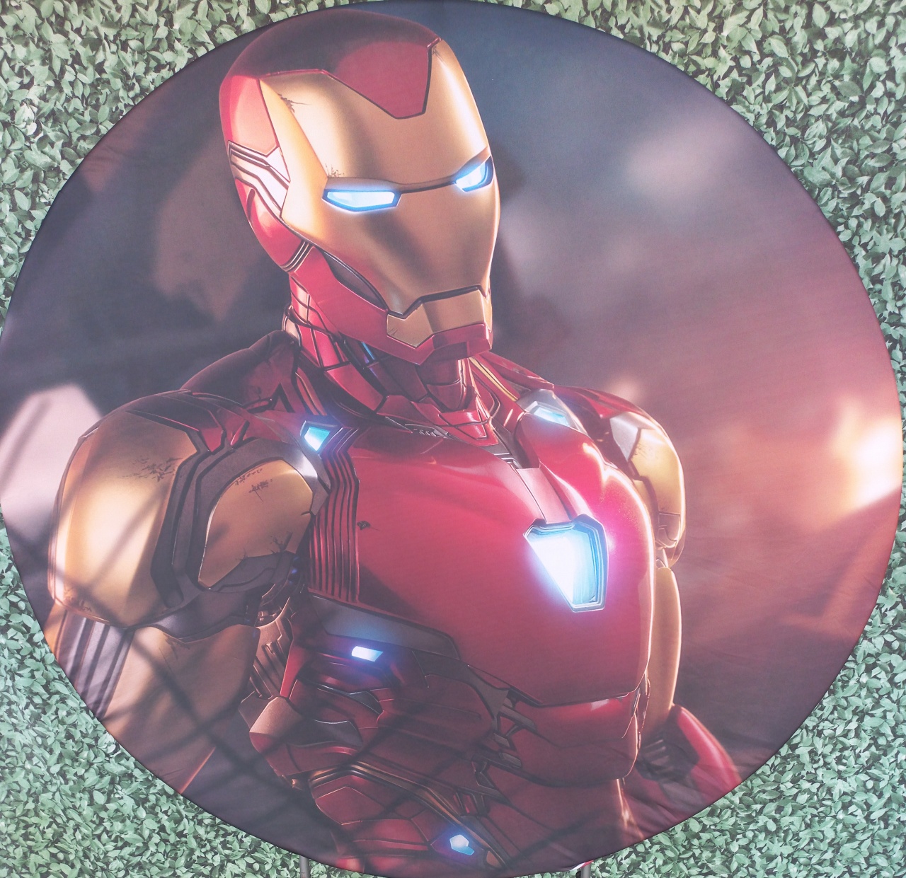 Tecido Painel Redondo Homem de Ferro - Silmara Decorações 