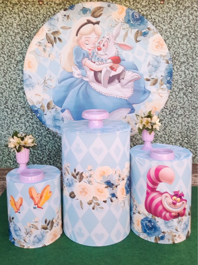 Alice No País das Maravilhas  - Silmara Decorações 