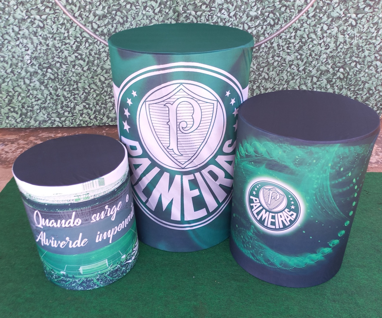 Tecido Capa de Cilindro Palmeiras - Silmara Decorações 