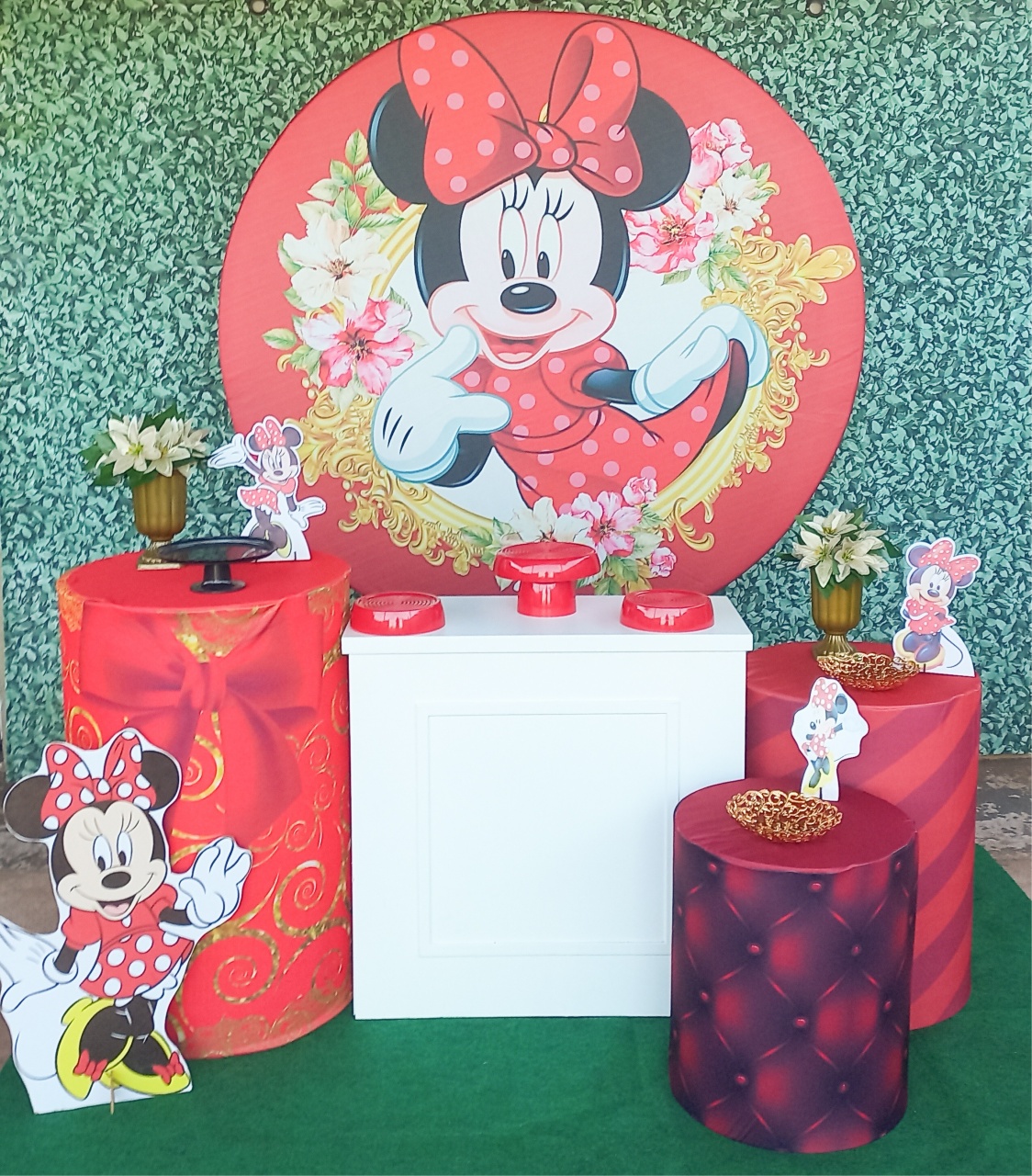 Minnie Vermelha - Silmara Decorações 