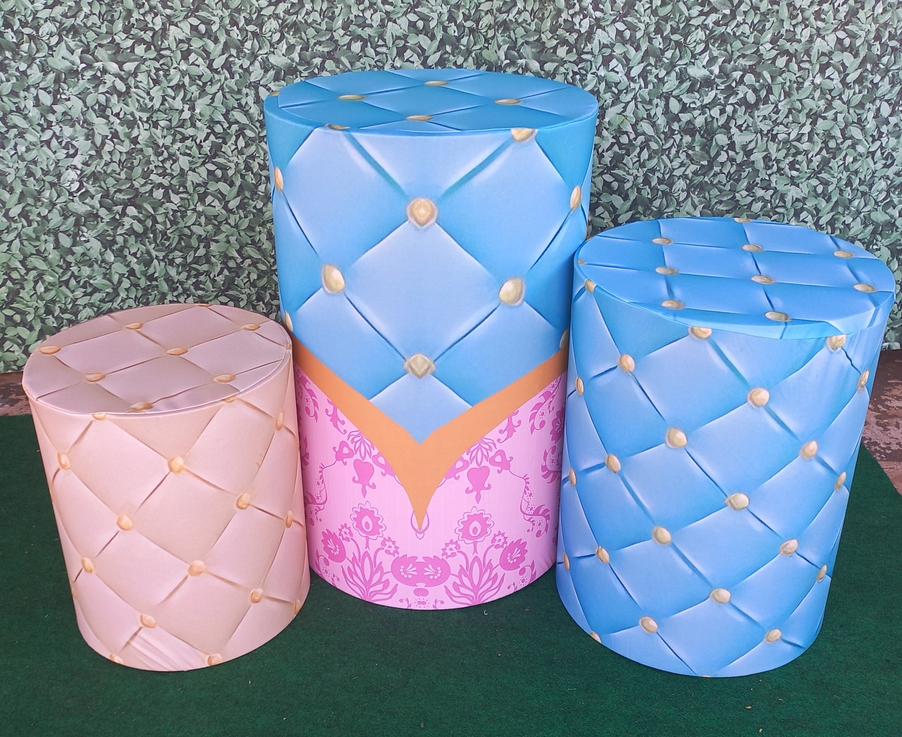 Tecido Capa de Cilindro Jasmine - Silmara Decorações 