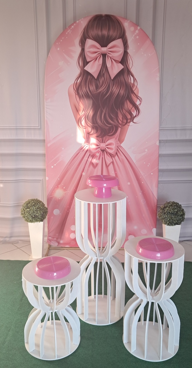 Menina Rosa - Silmara Decorações 