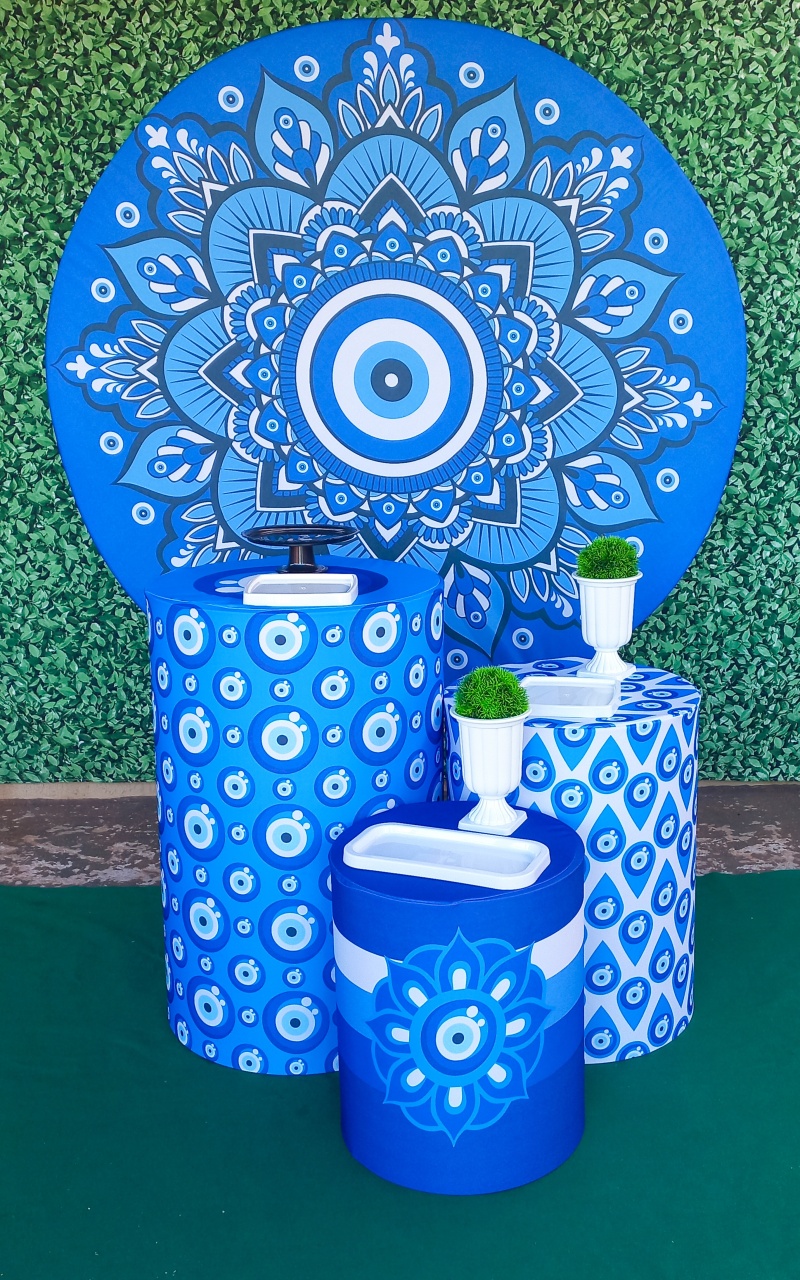Olho Grego Mandala - Silmara Decorações 