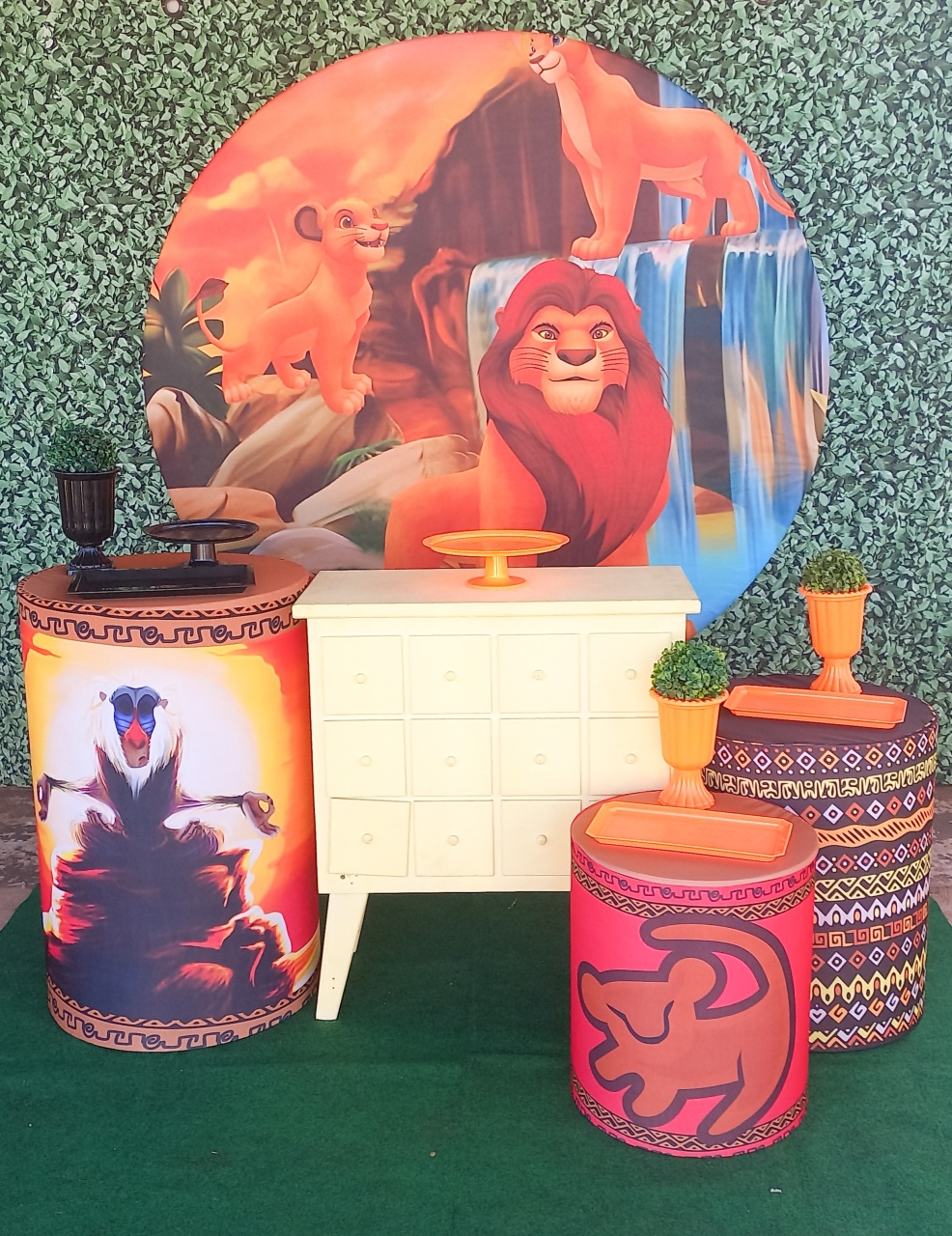 O Rei Leao  - Silmara Decorações 