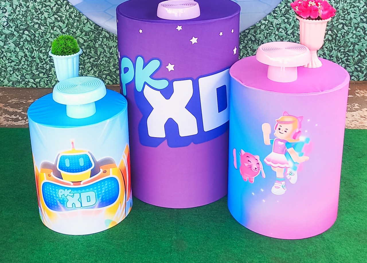 Tecido Capa de Cilindro Pk Xd - Silmara Decorações 