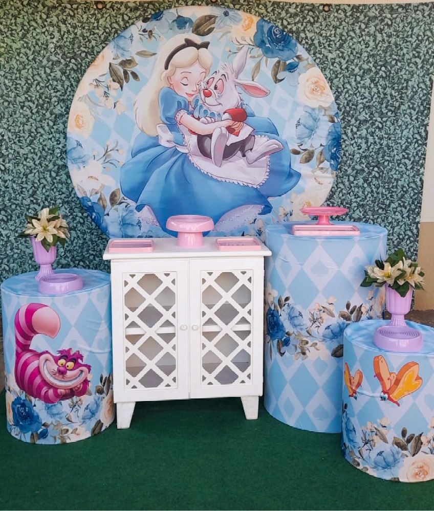 Alice No País das Maravilhas  - Silmara Decorações 