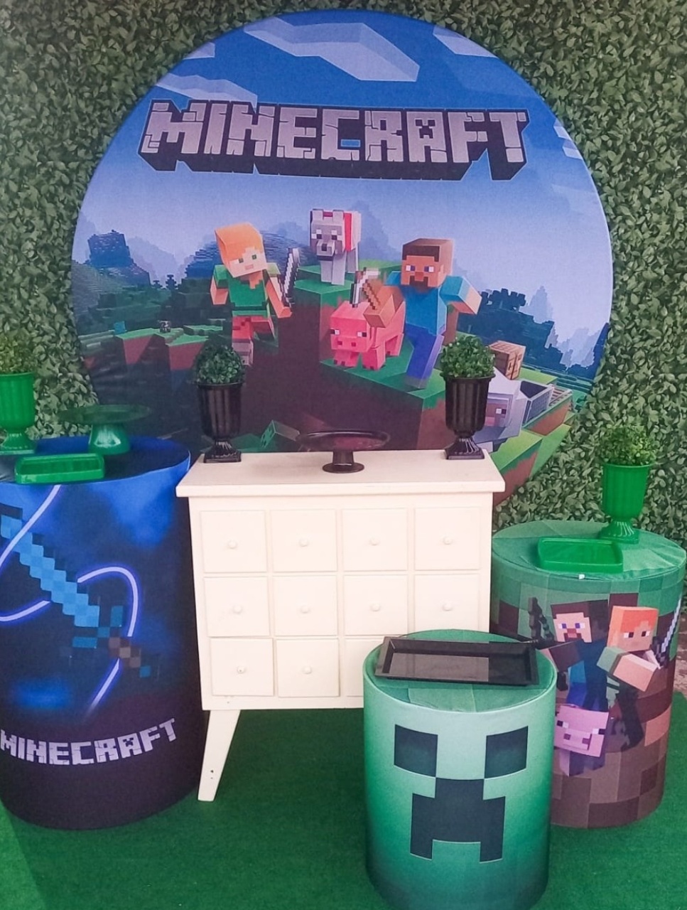 Minecraft 02 - Silmara Decorações 
