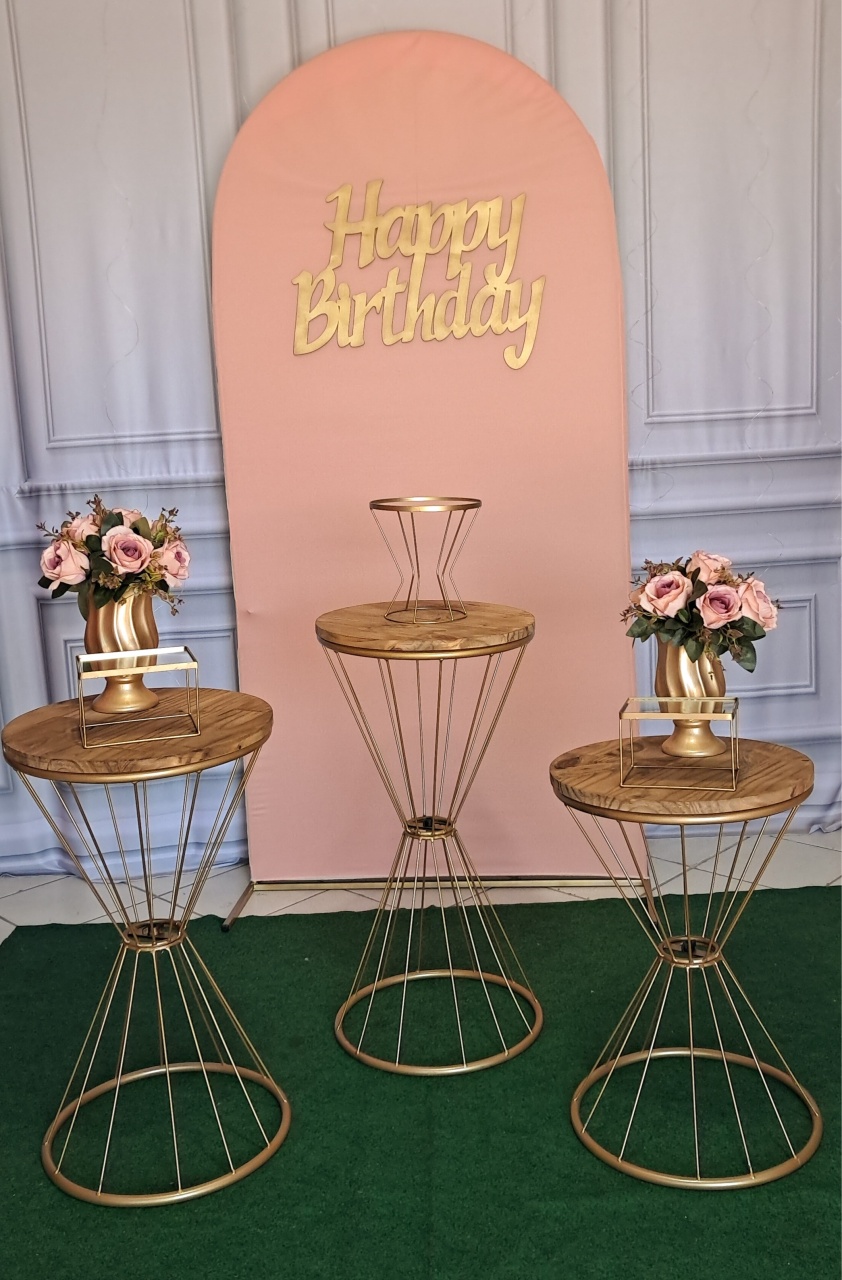 Kit Luxo Pêssego - Silmara Decorações 