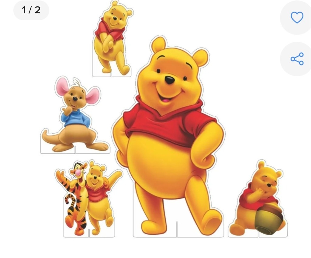 Display Ursinho Pooh - Silmara Decorações 