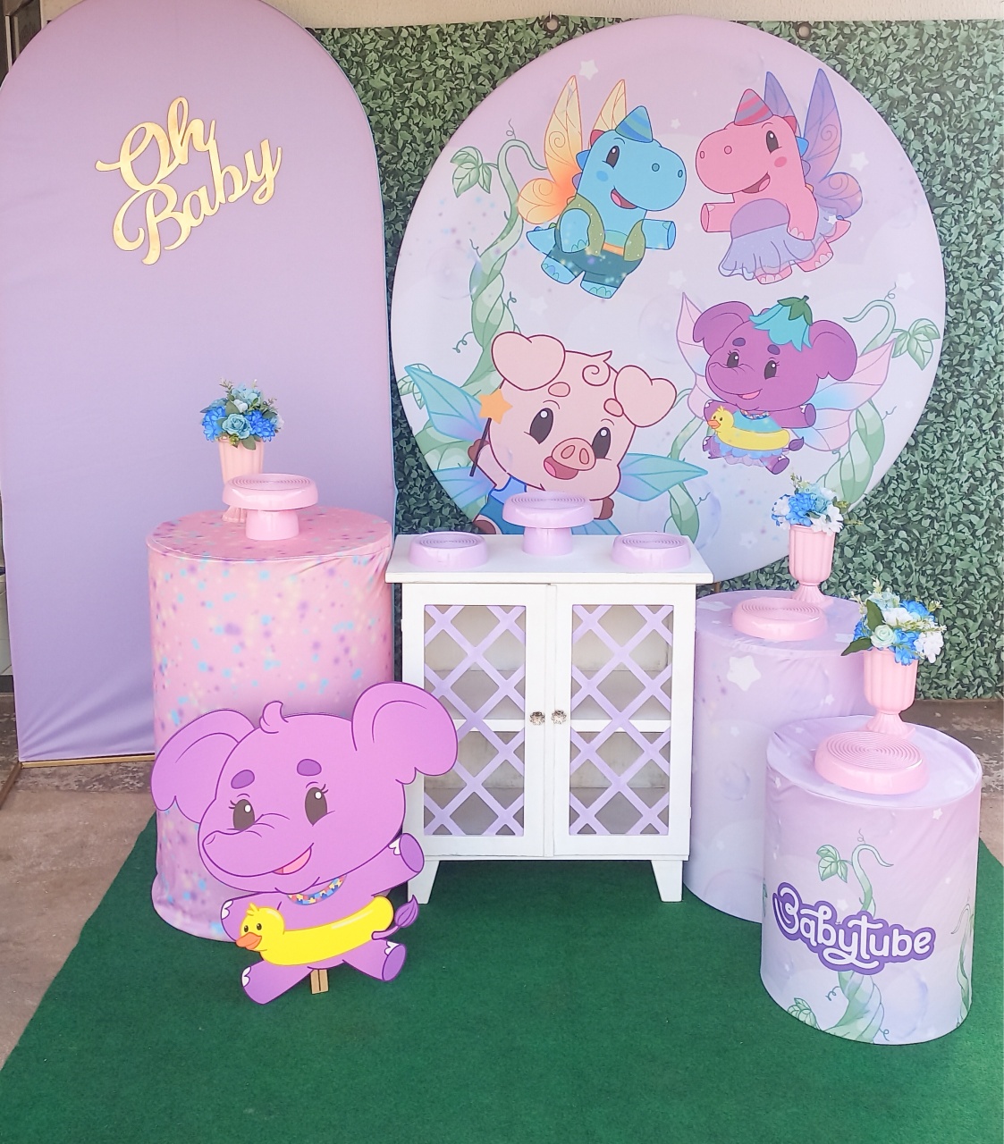 Babytube  Fadas  - Silmara Decorações 