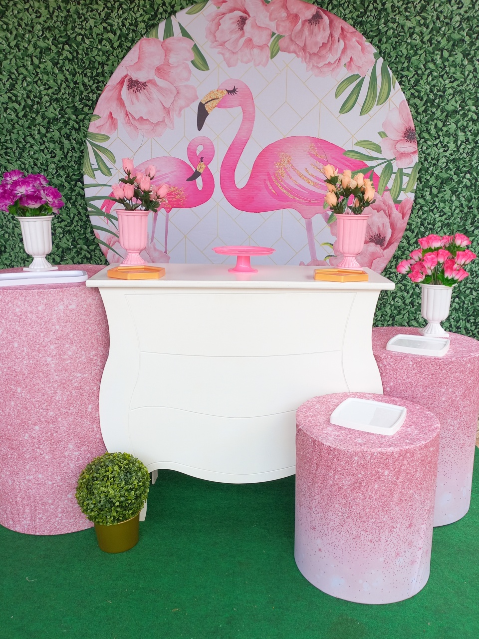 Flamingos - Silmara Decorações 
