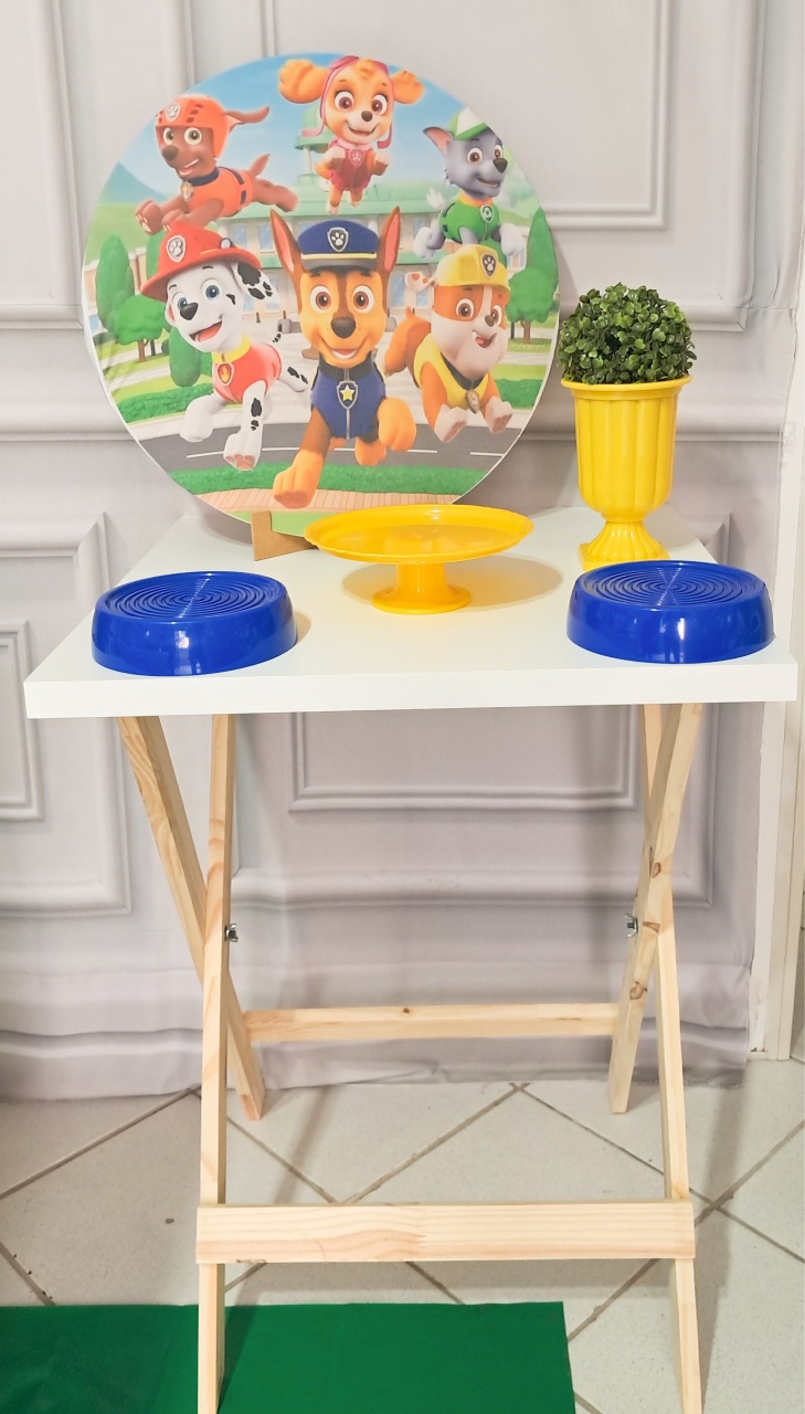 Festa Na Mesa Patrulha Canina - Silmara Decorações 