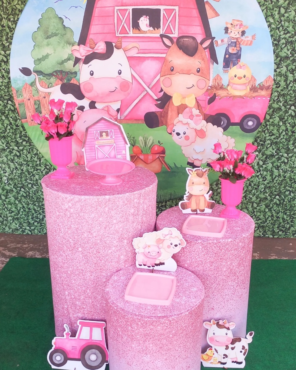 Fazendinha Rosa - Silmara Decorações 