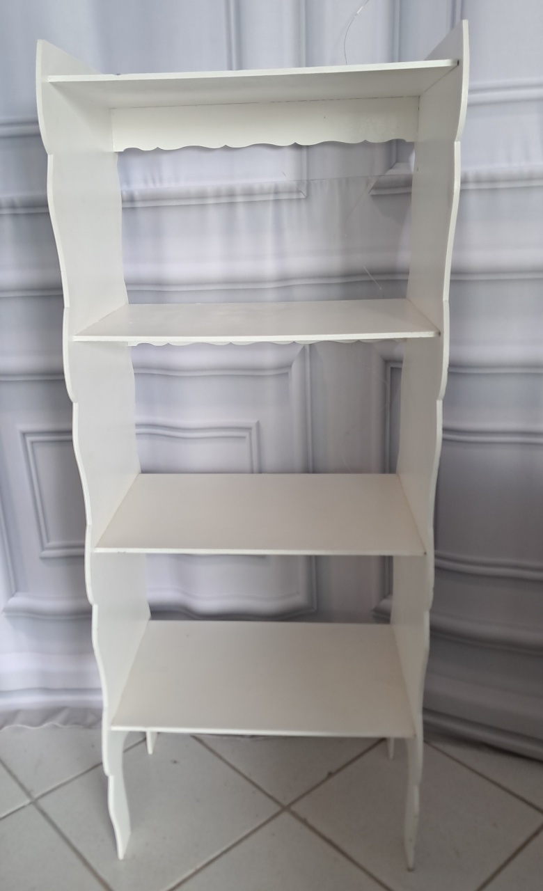 Armarinho Alto Branco - Silmara Decorações 
