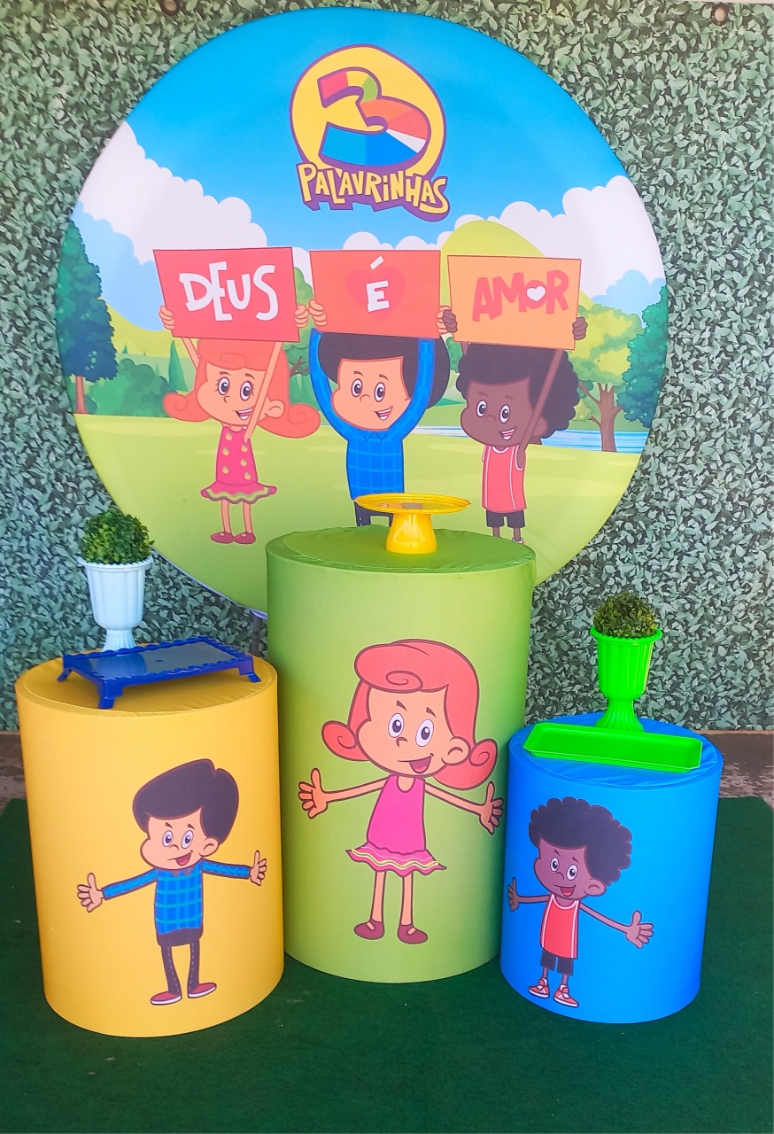 3 Palavrinhas - Silmara Decorações 