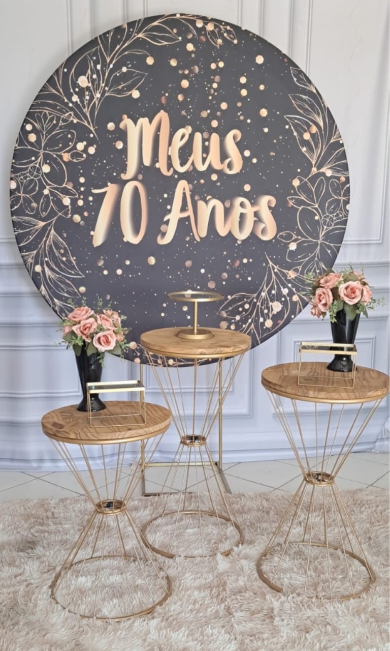 70 Anos  - Silmara Decorações 