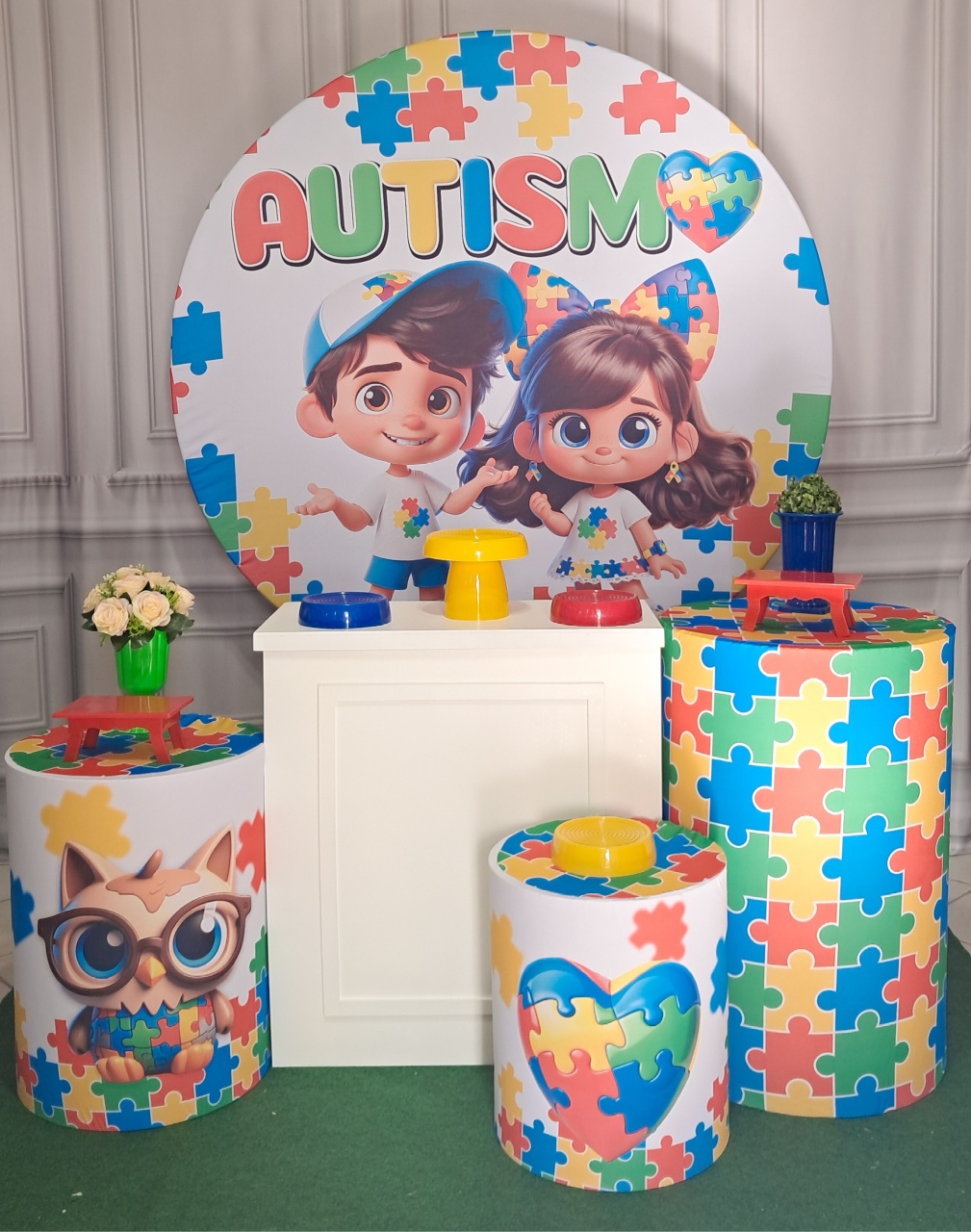 Autismo - Silmara Decorações 