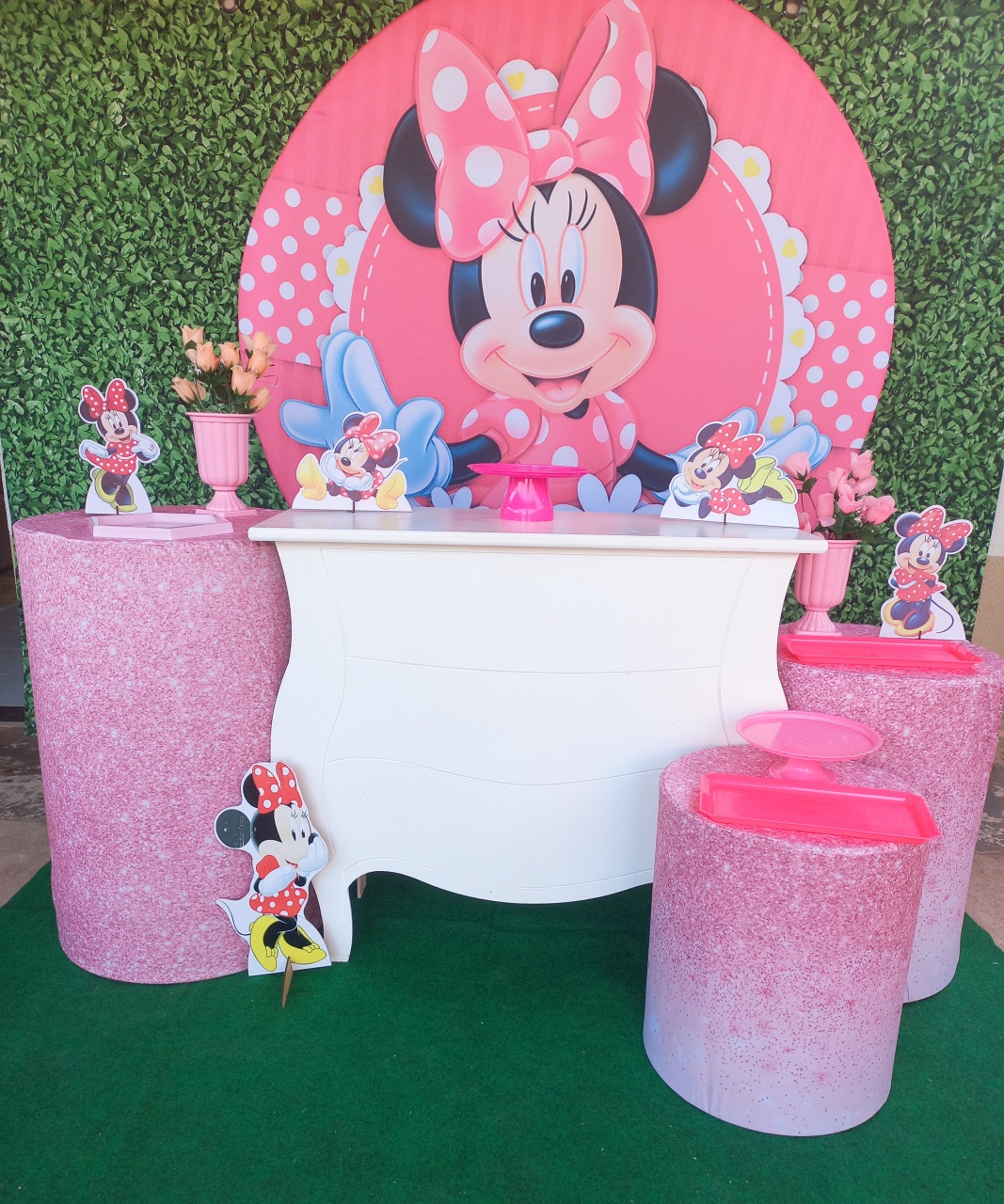 Minnie Rosa 01 - Silmara Decorações 
