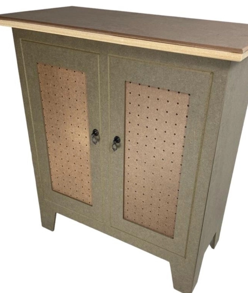 Comoda Furadinha Rústica - Silmara Decorações 