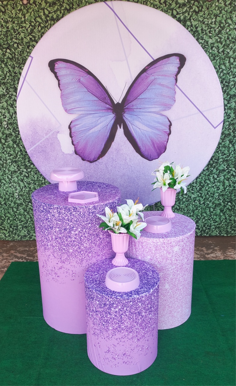 Borboleta Lílas - Silmara Decorações 
