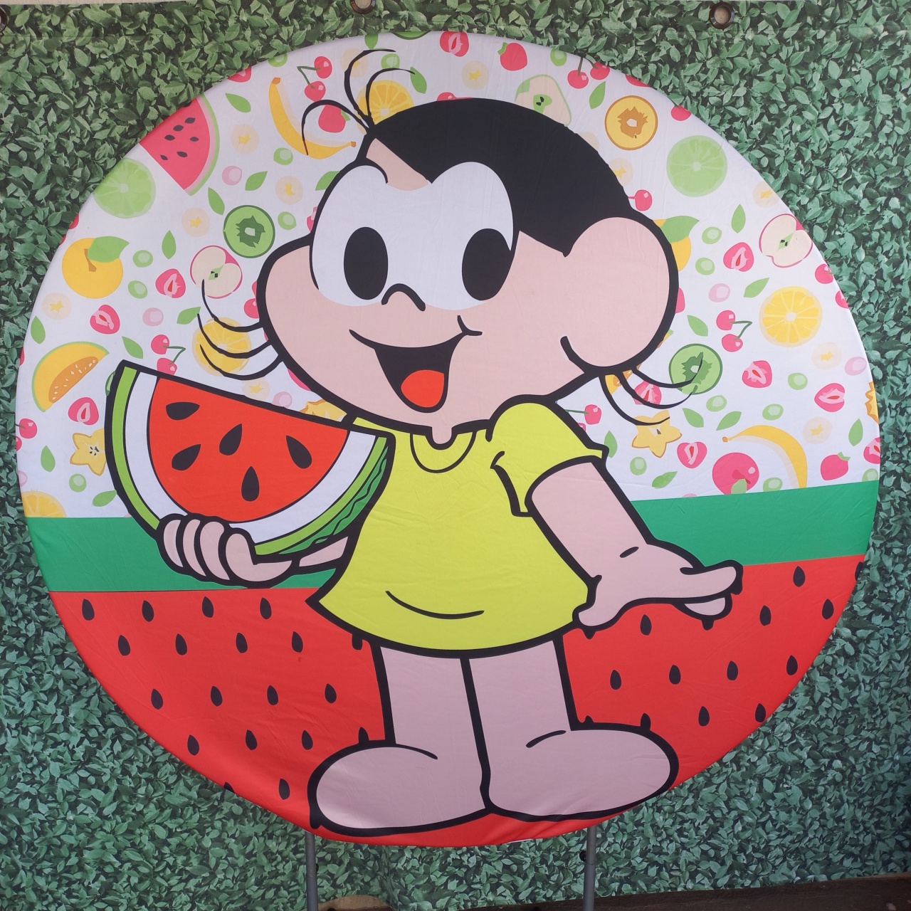 Tecido Painel Redondo Magali - Silmara Decorações 