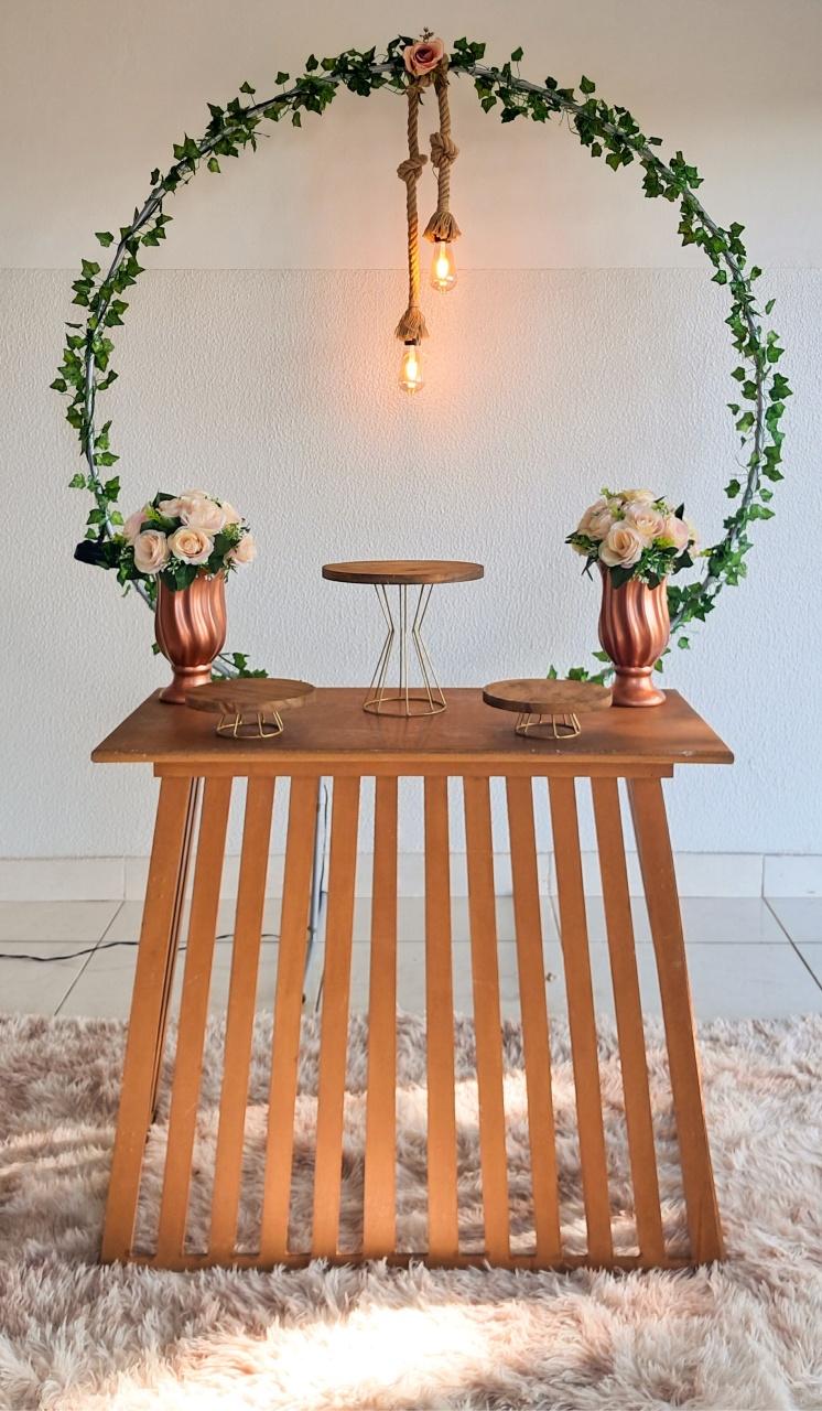 Casamento Rústico Compacto - Silmara Decorações 