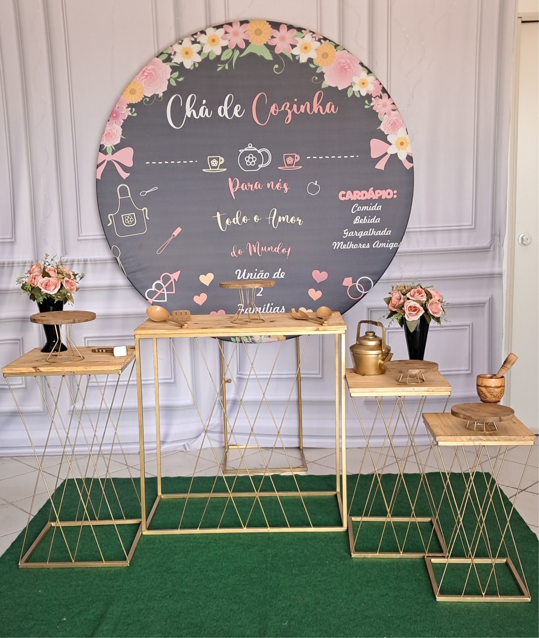 Chá de Cozinha Luxo  - Silmara Decorações 