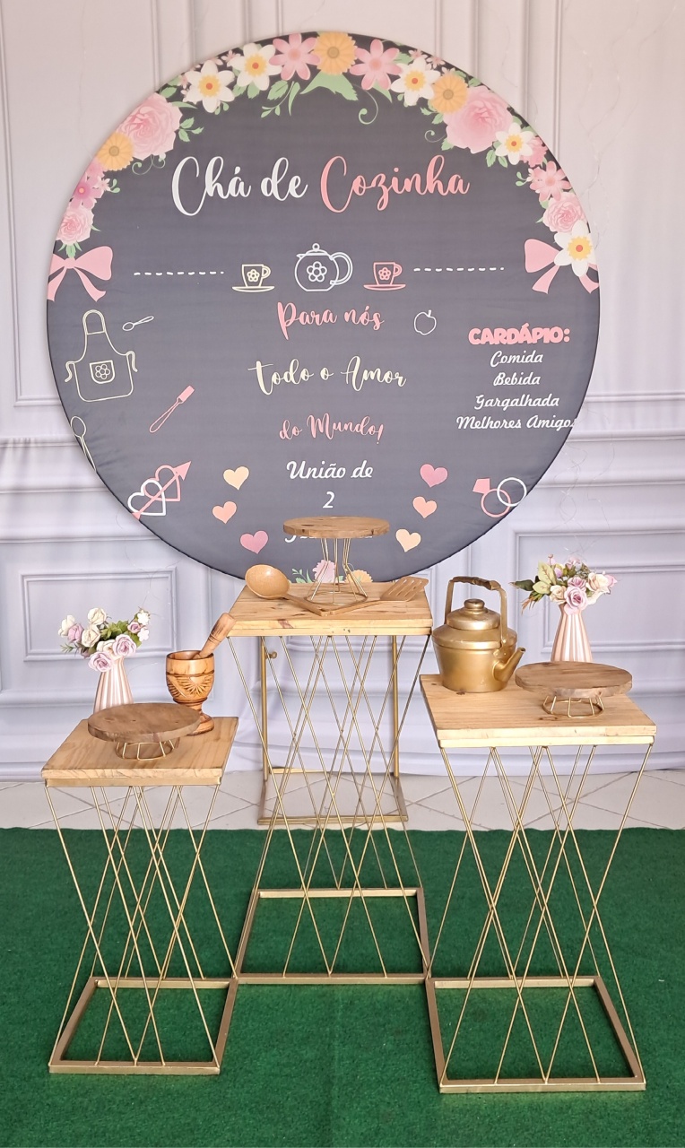 Chá de Cozinha Luxo  - Silmara Decorações 