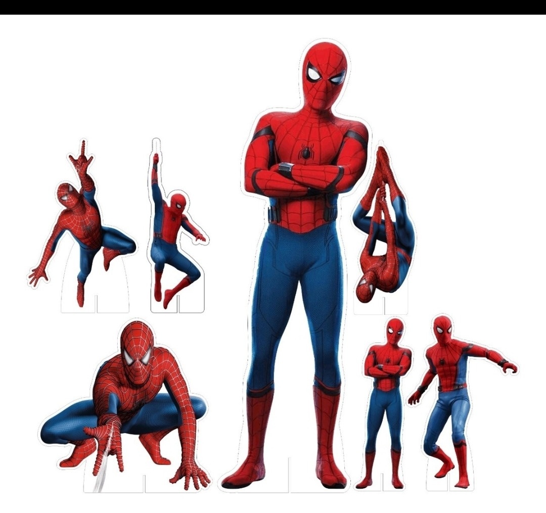 Display Homem Aranha  - Silmara Decorações 