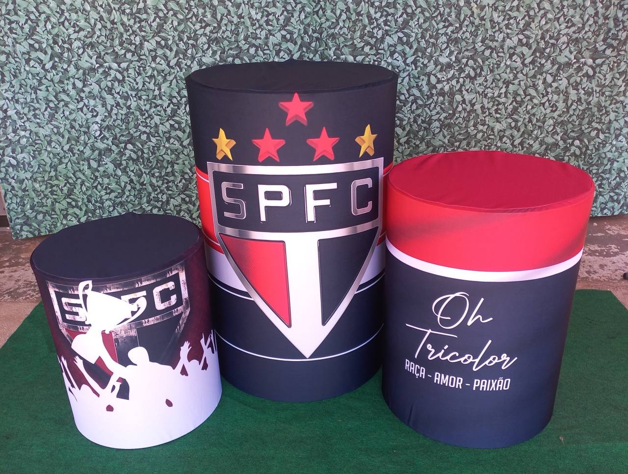 Tecido Capa de Cilindro São Paulo - Silmara Decorações 
