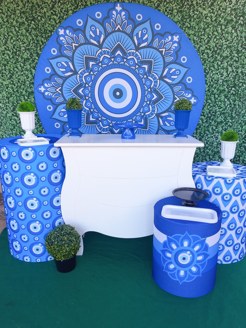 Olho Grego Mandala - Silmara Decorações 