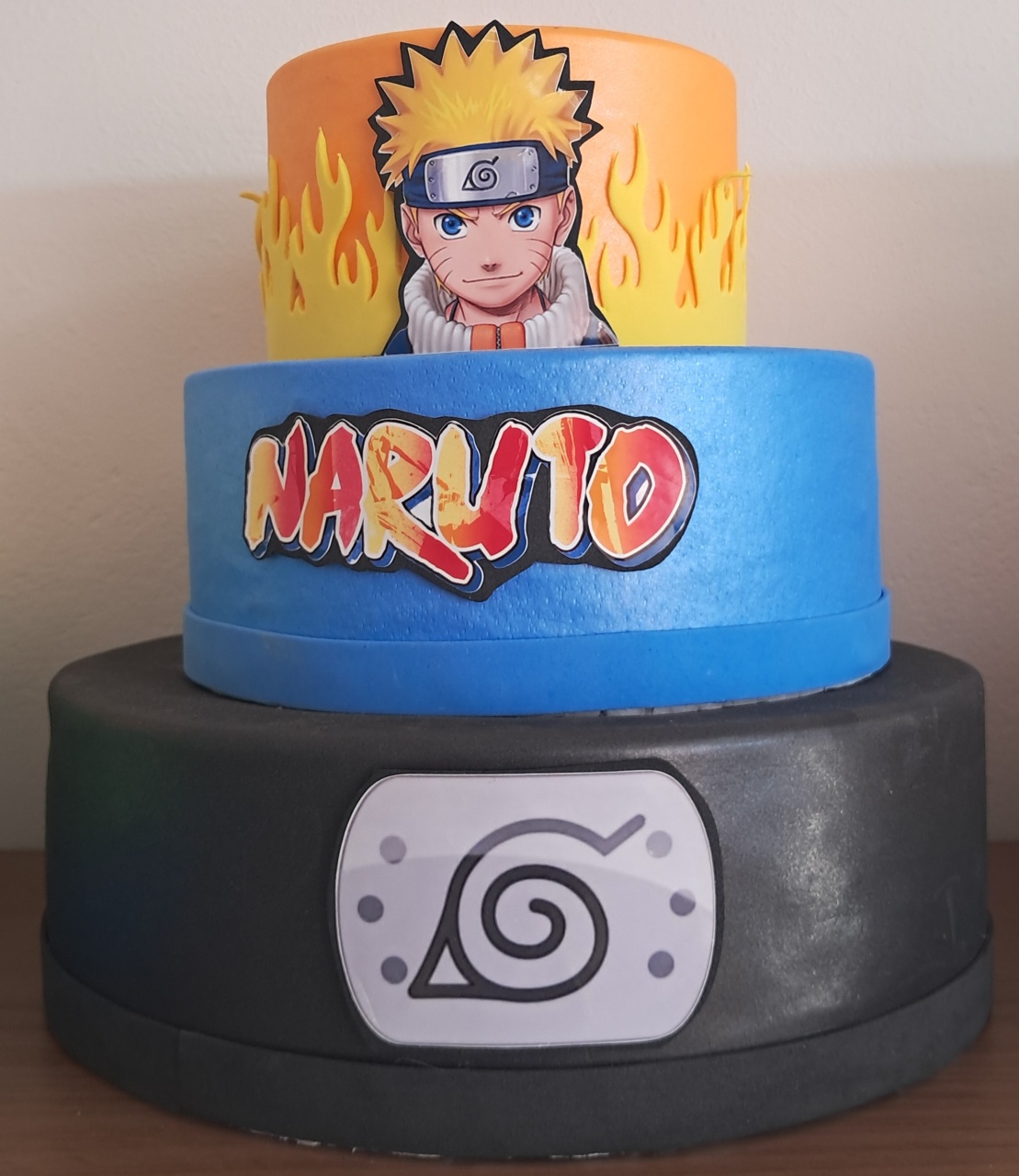Bolo Cenográfico Naruto - Silmara Decorações 