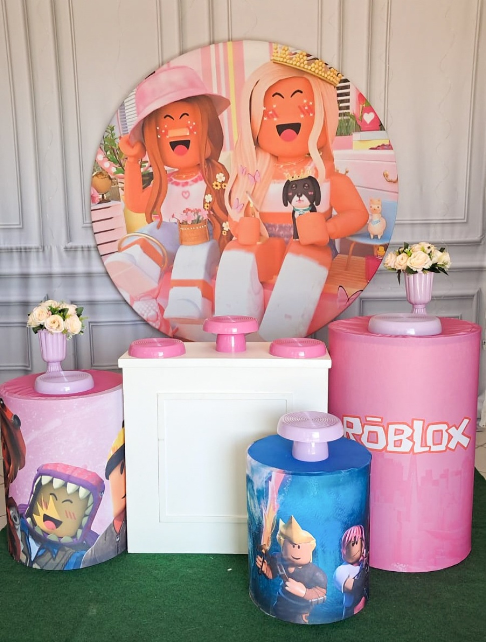 Roblox Menina 02 - Silmara Decorações 