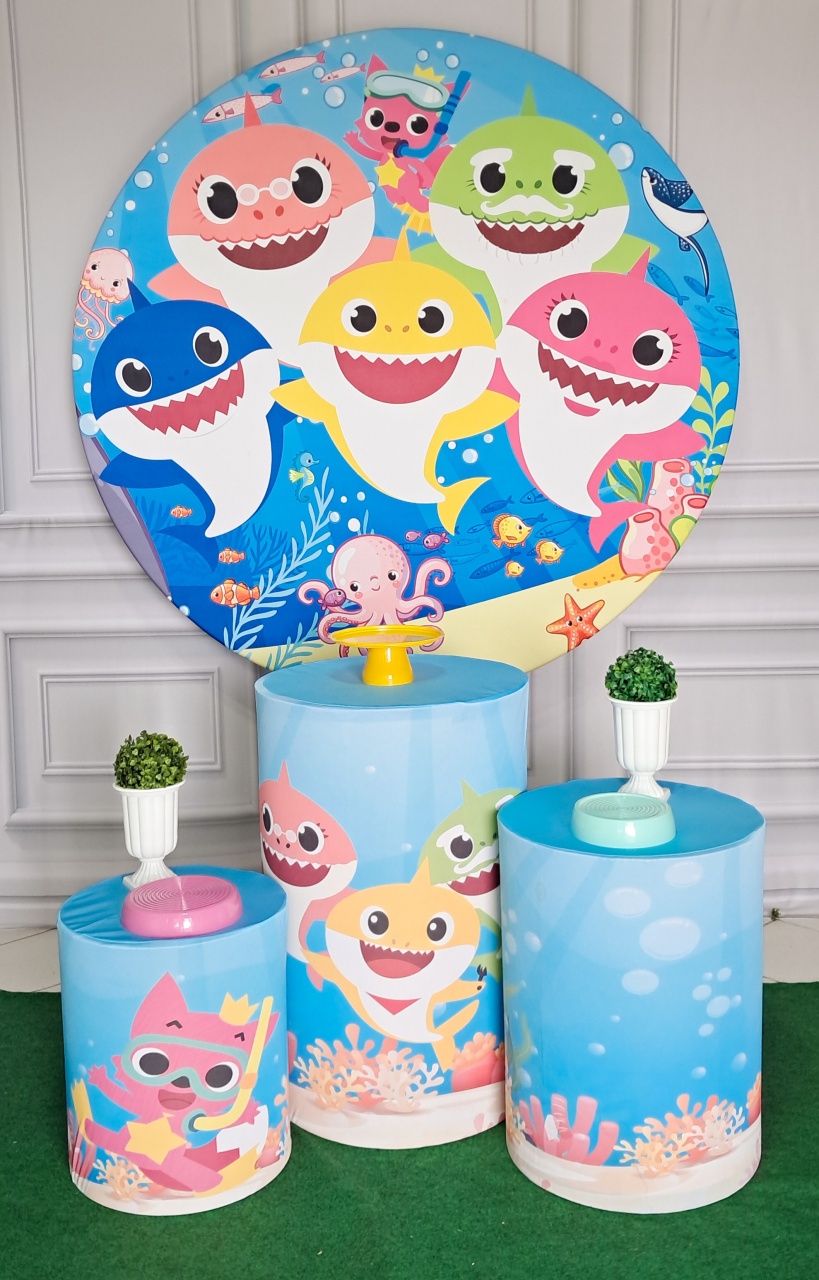 Baby Shark - Silmara Decorações 