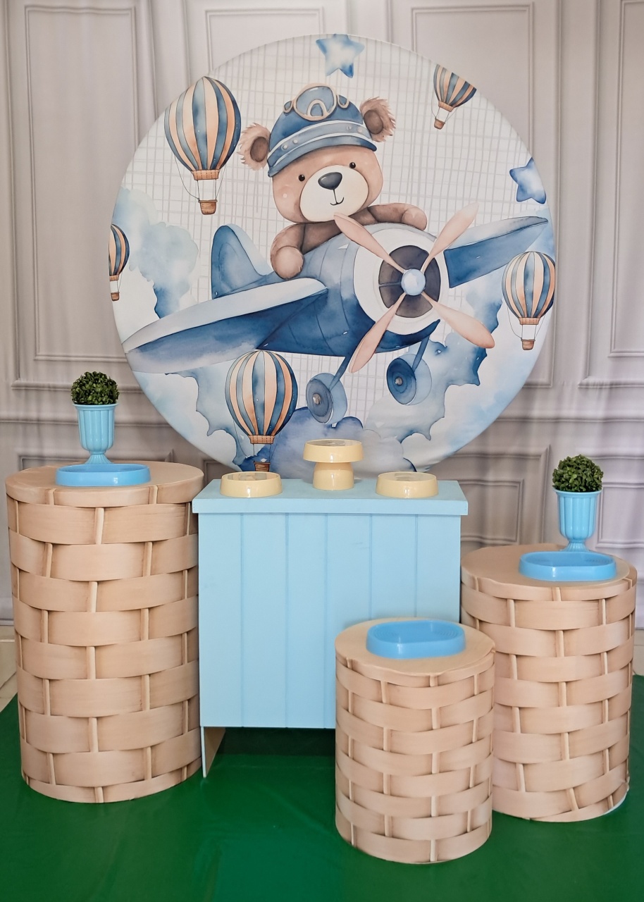 Ursinho Baloeiro - Silmara Decorações 