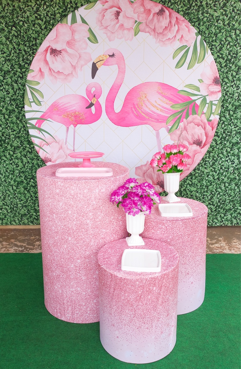 Flamingos - Silmara Decorações 