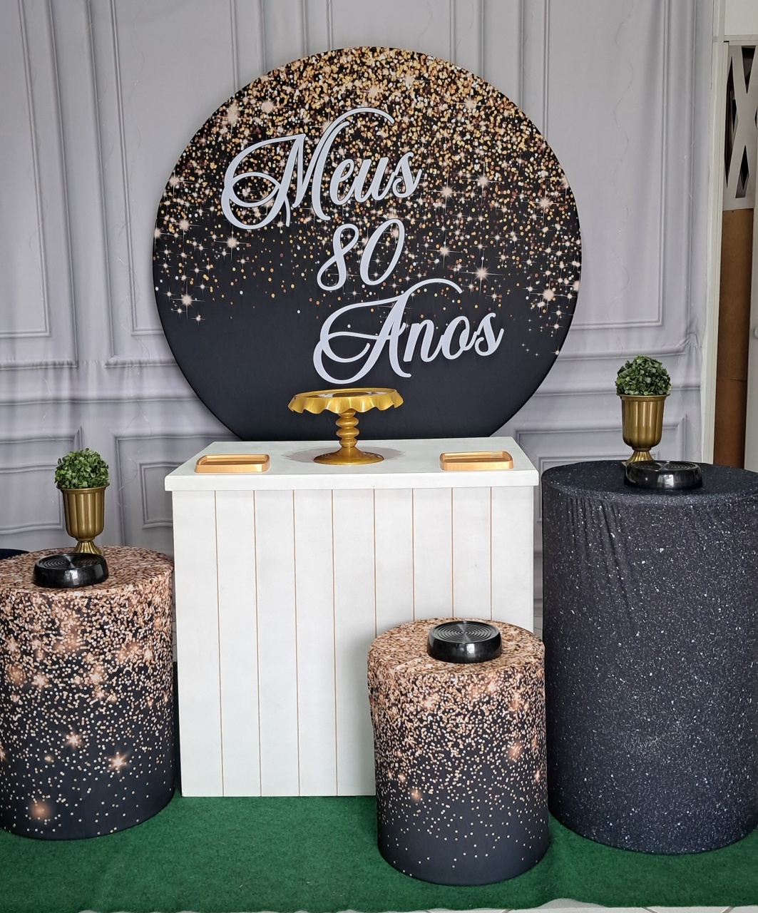 80 Anos  - Silmara Decorações 