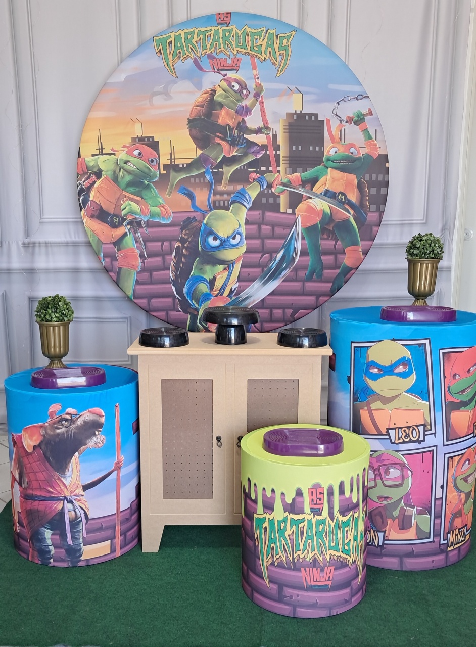 Tartarujas Ninja - Silmara Decorações 