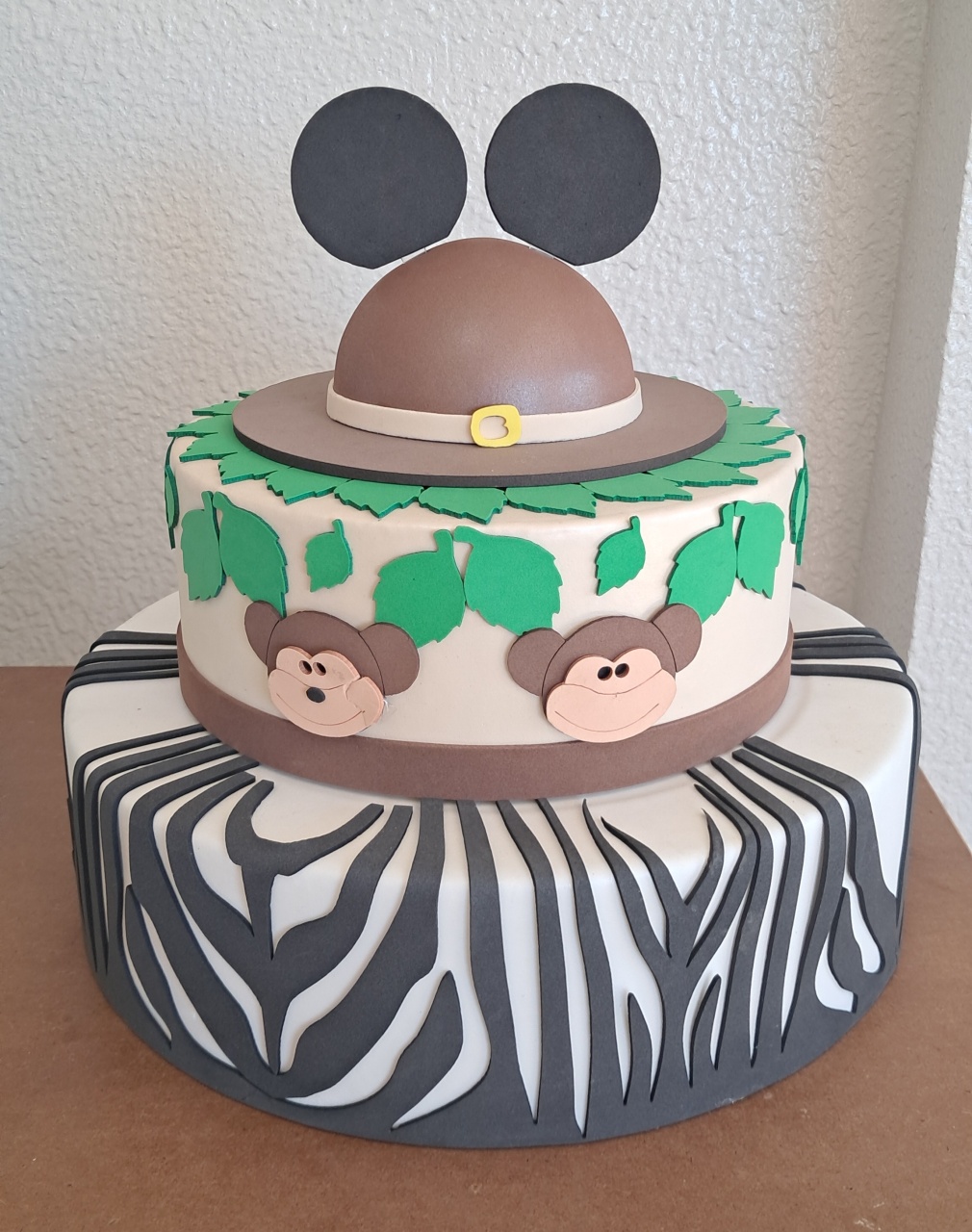 Bolo Cenográfico Safari Do Mikey  - Silmara Decorações 